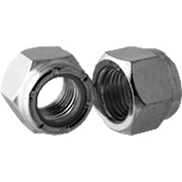 NTU Thin Heavy Series Locknut Nylon Insert, 3/4"-10 Dia., Zinc Plated OSI Industrial Sales