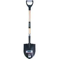 Pelle ronde robuste, Lame Acier au carbone, Bois dur, Manche Prise en D OSI Industrial Sales