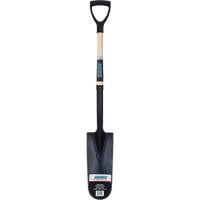 Drain Spade Shovel, Tempered Steel, 14" x 6" Blade, 30" L, D-Grip Handle OSI Industrial Sales