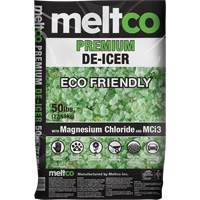 D&eacute;givreur &eacute;cologique de premi&egrave;re qualit&eacute;, Sac, 50 lb (22,7 kg), Point de fonte -25°C (-15°F) OSI Industrial Sales
