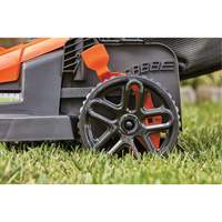 Lawn Mower with Comfort Grip Handle, Push Walk-Behind, Electric, 15" Cutting Width OSI Industrial Sales
