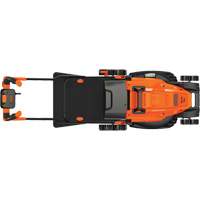 Lawn Mower with Comfort Grip Handle, Push Walk-Behind, Electric, 17" Cutting Width OSI Industrial Sales