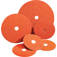 Blaze&reg; Fiber Discs, Ceramic Alumina, 24, 4-1/2" Dia x 7/8" Arbor OSI Industrial Sales