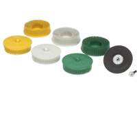 Roloc Bristle Disc Kit, Aluminum Oxide, Several Grit, 3" Dia. OSI Industrial Sales