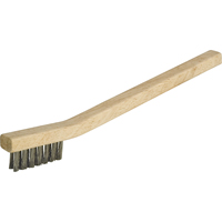 Petites brosses industrielles de nettoyage, Acier inoxydable, 3 x 7 rangs de fils, Longueur 7-3/4" OSI Industrial Sales