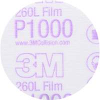 Gold Hookit Disc, 3" Dia., P1000 Grit, Aluminum Oxide, C-Weight OSI Industrial Sales