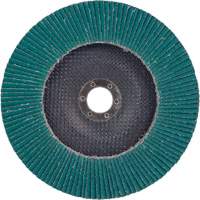 Disque &agrave; lamelles 577F, 7" x 5/8"-11, Type 27, Grain 36, Alumine de zirconium OSI Industrial Sales