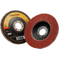 Cubitron II Flap Disc 967A, 4-1/2" x 7/8", Type 27, 40+ Grit, Ceramic OSI Industrial Sales