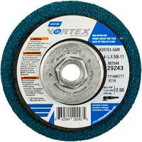 Vortex Rapid Blend Non-Woven Depressed Center Abrasive Disc, 4-1/2" Dia., 100-120 Grit, Aluminum Oxide OSI Industrial Sales