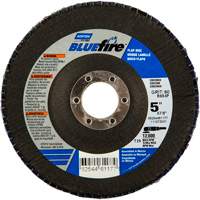 BlueFire Flap Disc, 5" x 7/8", Type 29, 36 Grit, Zirconia Alumina OSI Industrial Sales