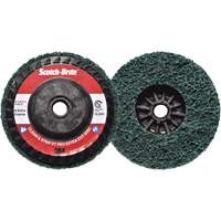 Scotch-Brite Clean & Strip XT Pro Extra Cut Disc, 4-1/2" Dia., Extra Coarse Grit, Aluminum Oxide OSI Industrial Sales