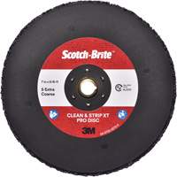 Scotch-Brite Clean & Strip XT Pro Disc, 7" Dia., Extra Coarse Grit, Silicon Carbide OSI Industrial Sales