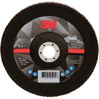 Disque &agrave; lamelles &agrave; changement rapide 769F, 7" x 7/8", Type 29, Grain 40+, Oxyde d'aluminium/C&eacute;ramique OSI Industrial Sales
