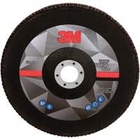 Disque &agrave; lamelles &agrave; changement rapide 769F, 7" x 5/8"-11, Type 27, Grain 40+, Oxyde d'aluminium/C&eacute;ramique OSI Industrial Sales