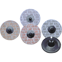 Buff & Blend&reg; Products - Scotch-Brite Exl Roloc Unitized Wheels, 2" x 6A Grit, Aluminum Oxide OSI Industrial Sales