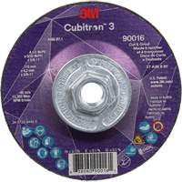Meule &agrave; couper & tronçonner Cubitron 3, 4-1/2" x 5/32", Arbre de 5/8"-11, Type T27, Grain de 36+, C&eacute;ramique OSI Industrial Sales