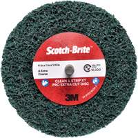 Scotch-Brite Clean and Strip XT Pro Extra Cut Disc XC-DC, 4" Dia., Extra Coarse Grit, Aluminum Oxide OSI Industrial Sales