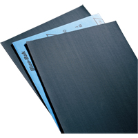 Sandpaper, Paper Sheets - Blue-Bak T414 Waterproof 9" X 11" Sheets, 9" x 11", 220 Grit, Silicon Carbide OSI Industrial Sales