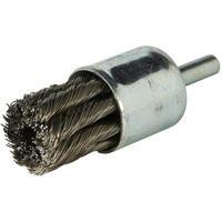 Stem Mounted Knotted Wire Brush, 3/4" Dia. x 1/4" Arbor OSI Industrial Sales