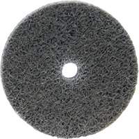 Disque unifi&eacute; non tiss&eacute; Bear-Tex, 2" x 1/4", Arbre de 1/4", Grain de Moyen, Oxyde d'aluminium OSI Industrial Sales