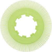 Scotch-Brite Type S Precision Radial Bristle Brush PN-RB without Adapter, Ceramic, 50+ Grit, 8" Dia. OSI Industrial Sales