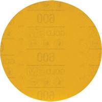 Disque abrasif dor&eacute; Hookit 09260, dia 6", Grain 600, Oxyde d'aluminium, Poids C OSI Industrial Sales