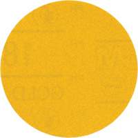 Disque abrasif dor&eacute; Hookit, 09213, dia 3", Grain 180, Oxyde d'aluminium, Poids C OSI Industrial Sales