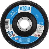 ZA 40 - B425 Standard 2-in-1 Flap Disc, 5" x 7/8", Type 27A, 40 Grit, Zirconia Alumina OSI Industrial Sales