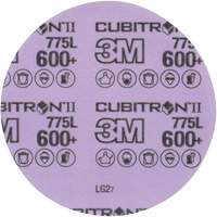 Disque en pellicule Cubitron II Hookit, dia 5", Grain 600+, C&eacute;ramique, 3 mil OSI Industrial Sales
