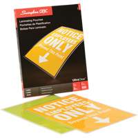 Laminated Letter Size Pouch OSI Industrial Sales