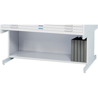 High Base for Steel Plan File Cabinet OSI Industrial Sales