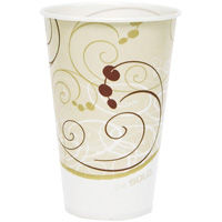 Disposable Cups, Paper, 12 oz., Multi-Colour OSI Industrial Sales
