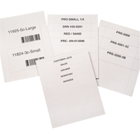 Bin Buddy Label Holders, 48" L x 8" W OSI Industrial Sales