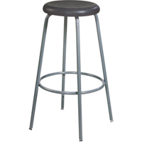 500 Series Stool, Stationary, Adjustable, 20" - 28", Polyurethane Seat, Black OSI Industrial Sales