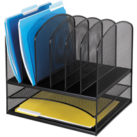 Onyx Steel Mesh Desktop Organizers OSI Industrial Sales