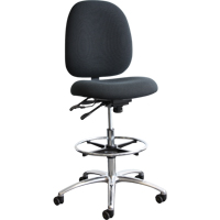 Chaises D.E.S. (dissipation &eacute;lectrostatique) Shoptech, Tissu, Bleu, Capacit&eacute; 275 lb OSI Industrial Sales