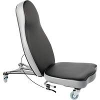 Chaise ergonomique Flex 2, Vinyle, Noir OSI Industrial Sales