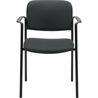 Stacking Chairs, Fabric, 32" High, 300 lbs. Capacity, Charcoal OSI Industrial Sales