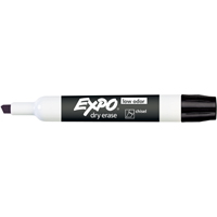 Expo&reg; Whiteboard Marker - Black, Black, Chisel Tip OSI Industrial Sales
