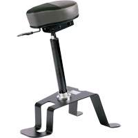 Chaise ergonomique assis-debout TA180, Vinyle Si&egrave;ge, Noir OSI Industrial Sales
