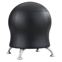 Zenergy Ball Chair, Vinyl, Black, 250 lbs. Capacity OSI Industrial Sales
