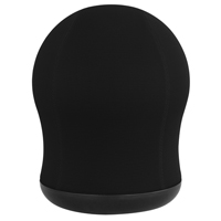 Zenergy Swivel Ball Chair, Mesh, Black, 250 lbs. Capacity OSI Industrial Sales