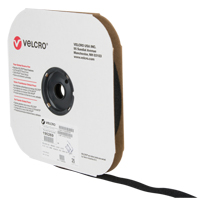 Ruban d'attaches, Boucle, 25 vg x 3/4", Cousu, Noir OSI Industrial Sales