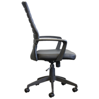 Activ A-128 Office Chair, Polyurethane, Black, 275 lbs. Capacity OSI Industrial Sales