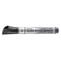 Marqueur effaçable &agrave; sec pour verre de premi&egrave;re qualit&eacute;, Noir, Pointe Ronde OSI Industrial Sales