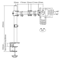 ActivErgo  Monitor Arm OSI Industrial Sales