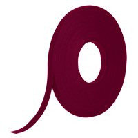One-Wrap&reg; Fire-Retardant Fastener Tape, Hook & Loop, 25 yds x 1/2", Self-Grip, Cranberry OSI Industrial Sales