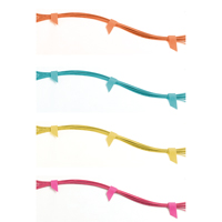 One-Wrap&reg; Cable Management Tape, Hook & Loop, 25 yds x 3/4", Self-Grip, Aqua OSI Industrial Sales