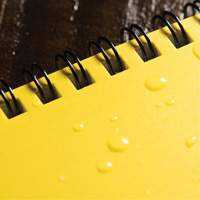 Side-Spiral Notebook, Soft Cover, Yellow, 64 Pages, 4-5/8" W x 7" L OSI Industrial Sales