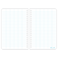 Side-Spiral Notebook, Soft Cover, Yellow, 64 Pages, 4-5/8" W x 7" L OSI Industrial Sales